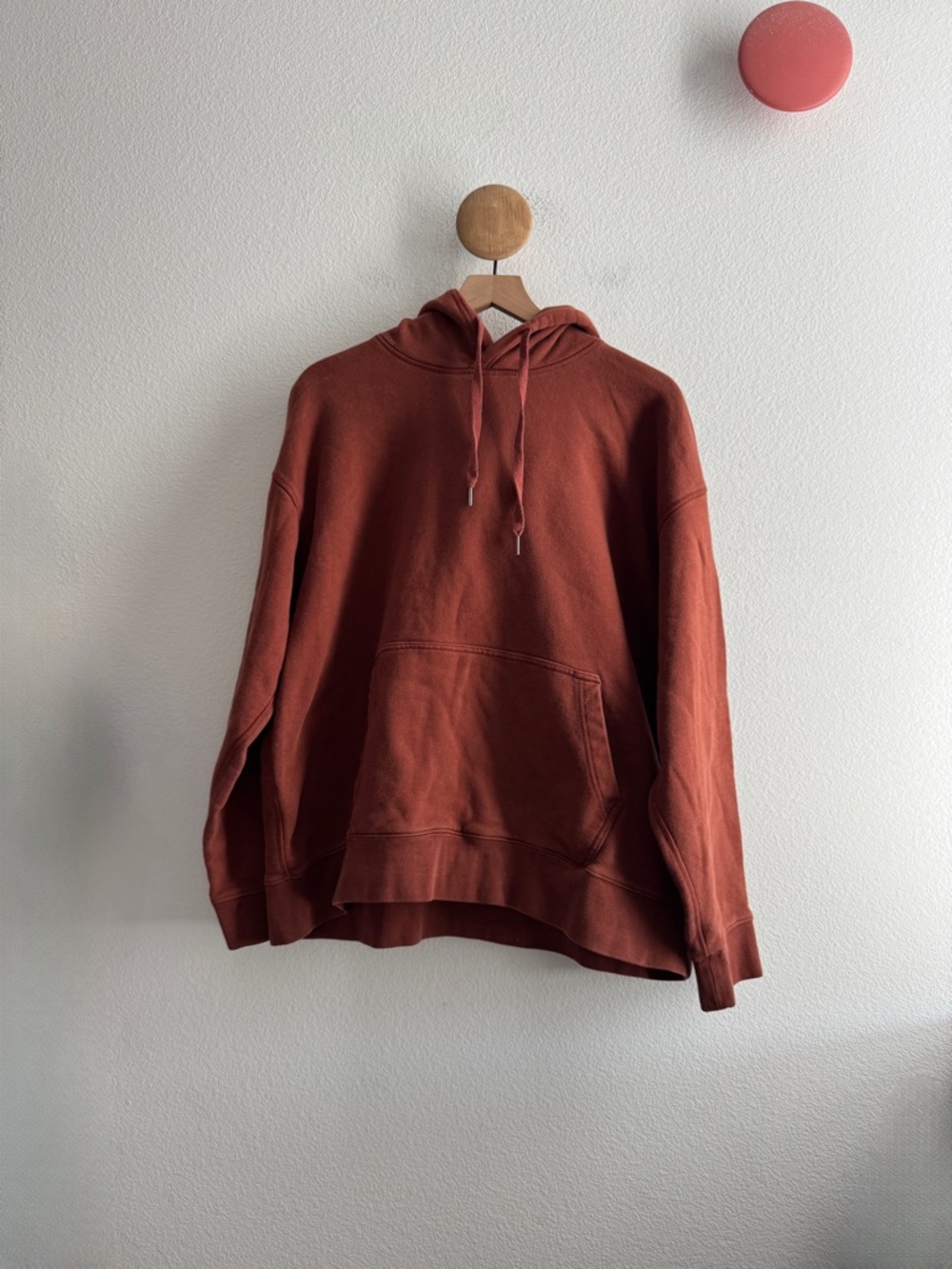 Arket Brown Heavyweight Hoodie